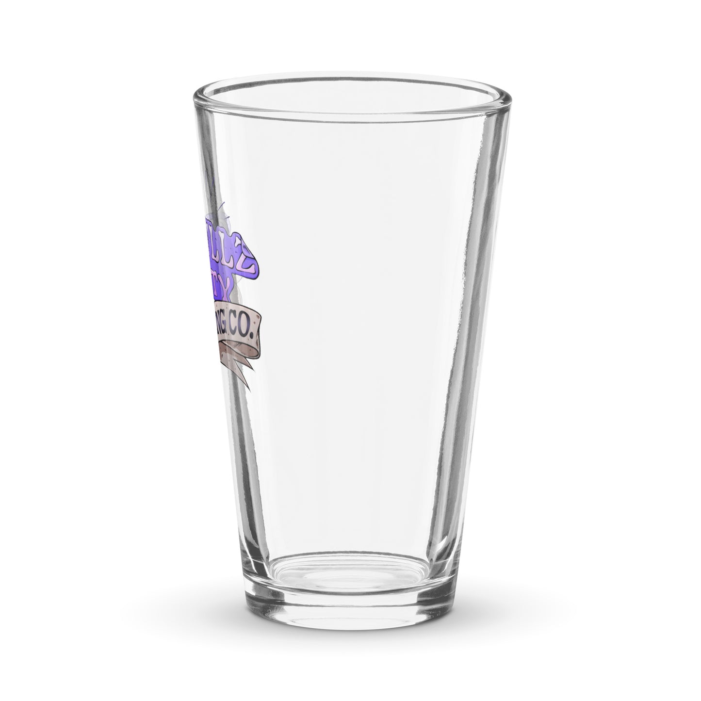 Skullz City Brewing Co. Pint Glass